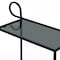 Vintiquewise Metal Wine Bar Serving Cart with Rolling Wheels and Handles for Dining, Living room or Entryway QI004277 - alternate 3